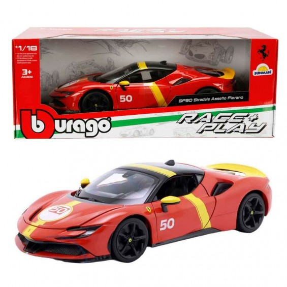Ferrari SF90 Stradale Assetto Fiorano burago 1:18