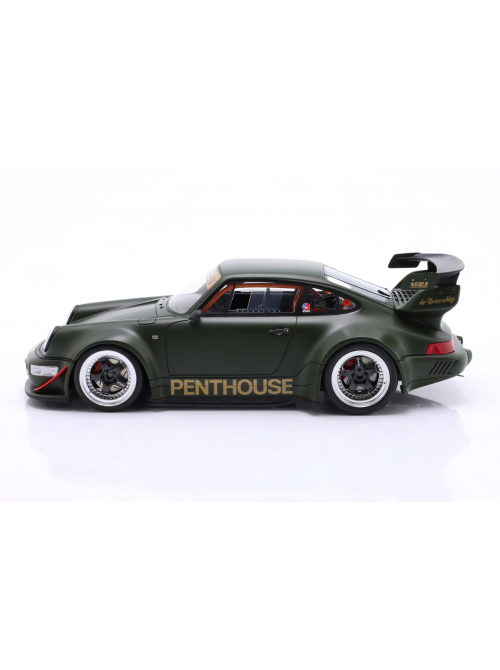 Porsche 911 RWB Penthouse – Kaki Green | 1/18 | GT Spirit Porsche 911 RWB Penthouse – Kaki Green | 1/18 | GT Spirit