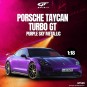 Porsche Taycan Turbo GT 2023 – Purple Sky Metallic | 1/18 | GT Spirit