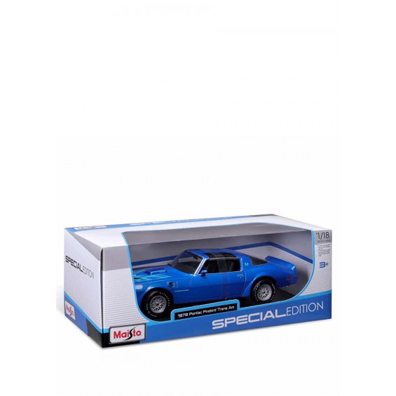 Maisto 1:18 1978 Pontiac Firebird Trans Am Model Araba 31464 - Mavi
