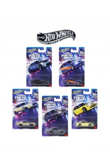 Hot Wheels Uzun Kart Fast & Furious Tokyo Drift Silver 5’li set