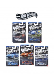 Hot Wheels Fast and Furious Uzun Kart 2025 5li Silver Set