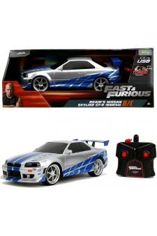 1:16 Fast & Furious – Brian’s Nissan Skyline GT-R | USB Şarjlı Uzaktan Kumandalı Araba