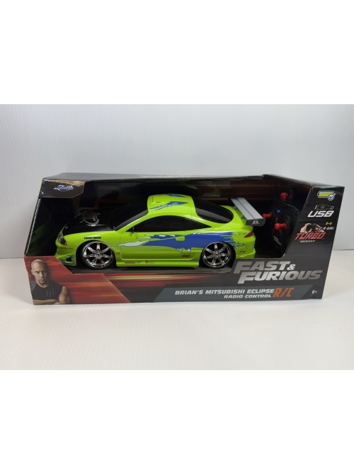 1:16 Fast & Furious – Brian’s Mitsubishi Eclipse | USB Şarjlı Uzaktan Kumandalı Araba 1:16 Fast & Furious – Brian’s Mitsubishi Eclipse | USB Şarjlı Uzaktan Kumandalı Araba