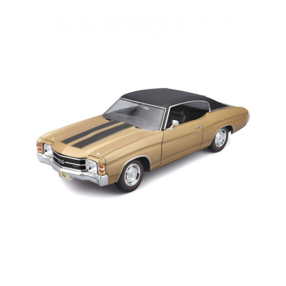Chevrolet Chevelle SS 454 Sport Coupe – Altın – 1971 | 1/18 | Maisto