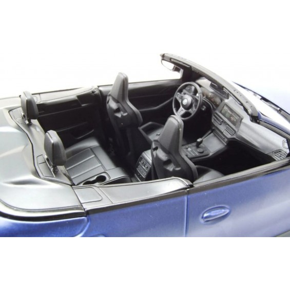 BMW M4 Cabriolet 2021 – Matte Blue Metallic | 1/18 | Minichamps BMW M4 Cabriolet 2021 – Matte Blue Metallic | 1/18 | Minichamps