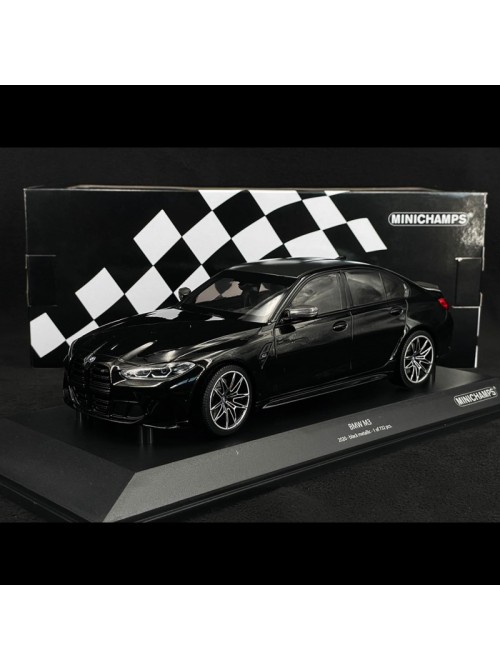 BMW M3 2020 – Black | 1/18 | Minichamps
