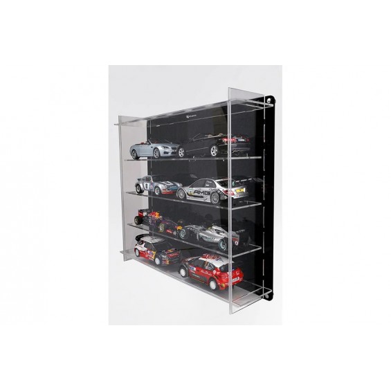 Multicase 4x2 – 8 Adet 1/18 Ölçek Model Araç İçin Akrilik Sergileme Ünitesi
