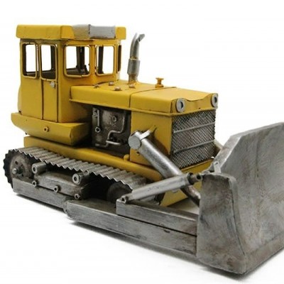 Metal Dekoratif Klasik Bulldozer