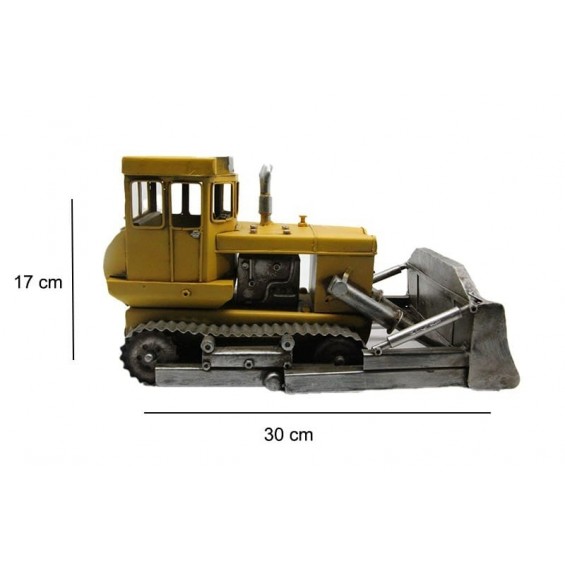 Metal Dekoratif Klasik Bulldozer Metal Dekoratif Klasik Bulldozer
