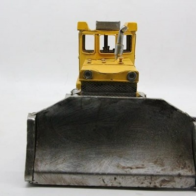 Metal Dekoratif Klasik Bulldozer