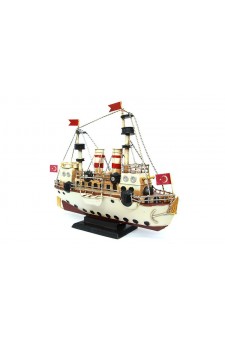 Dekoratif Metal Gemi Modeli