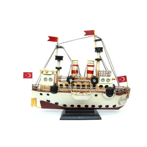 Dekoratif Metal Gemi Modeli Dekoratif Metal Gemi Modeli