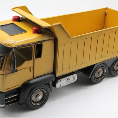 Dekoratif Metal Hafriyat Kamyonu