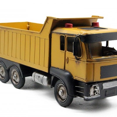 Dekoratif Metal Hafriyat Kamyonu