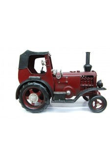 Vintage Kırmızı Traktör Modeli büyük 3306