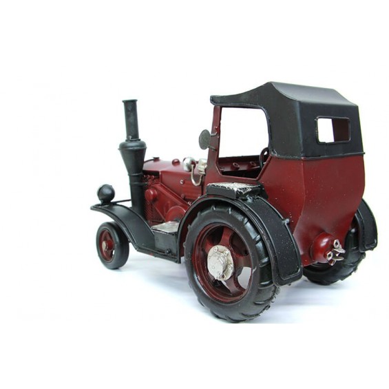 Vintage Kırmızı Traktör Modeli büyük 3306 Vintage Kırmızı Traktör Modeli büyük 3306