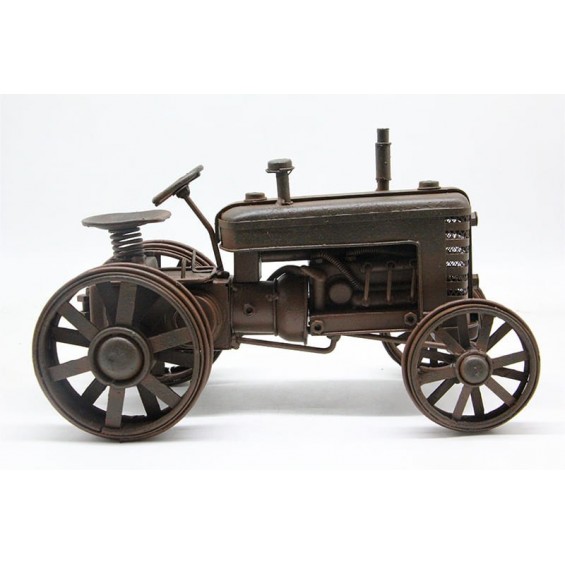 Dekoratif Metal Retro Traktör büyük c1630