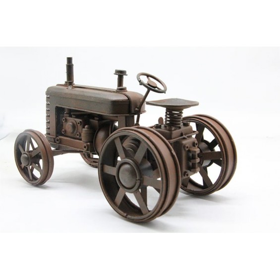 Dekoratif Metal Retro Traktör büyük c1630