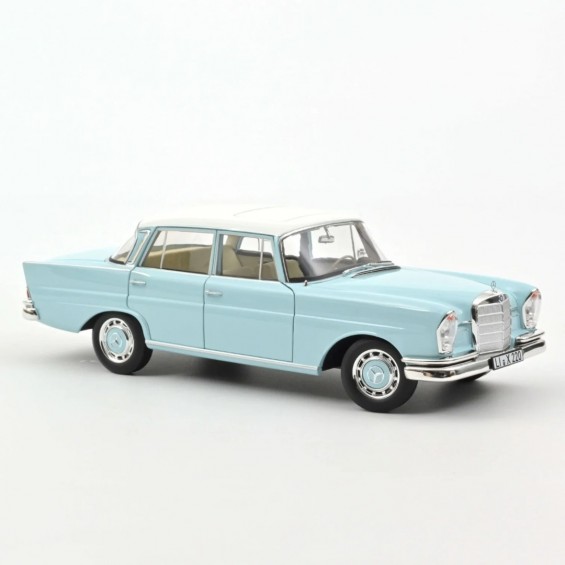 Mercedes-Benz 220 S 1965 – Light Blue | 1/18 | Norev