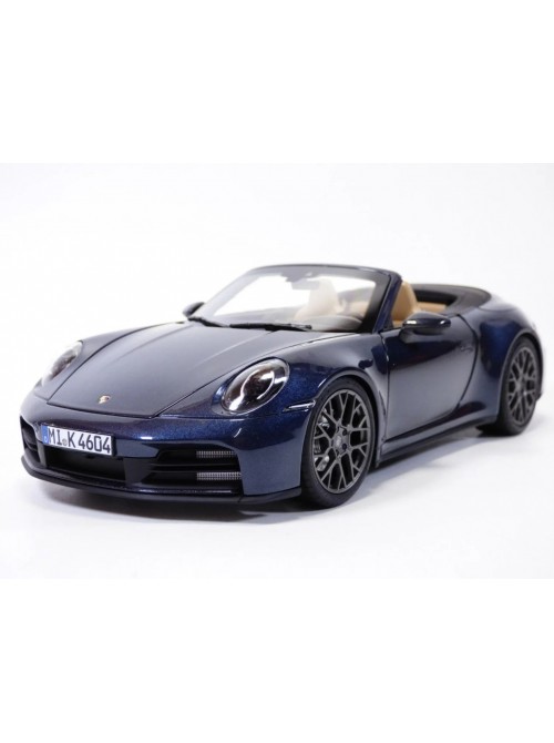 Porsche 911 Carrera Cabriolet 2025 – Yat Mavisi Metalik | 1/18 | Norev