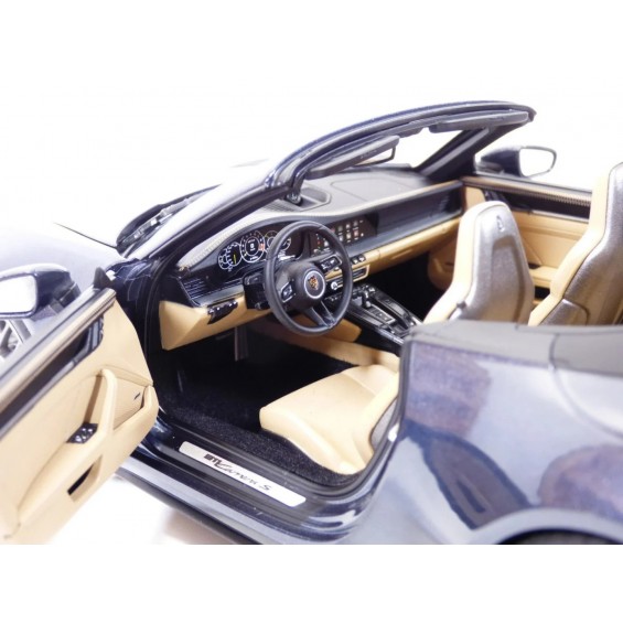 Porsche 911 Carrera Cabriolet 2025 – Yat Mavisi Metalik | 1/18 | Norev