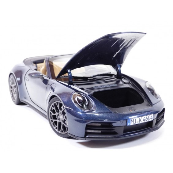 Porsche 911 Carrera Cabriolet 2025 – Yat Mavisi Metalik | 1/18 | Norev