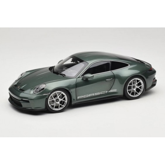 Porsche 911 S/T 2023 – Malakit Yeşili Metalik | 1/18 | Norev