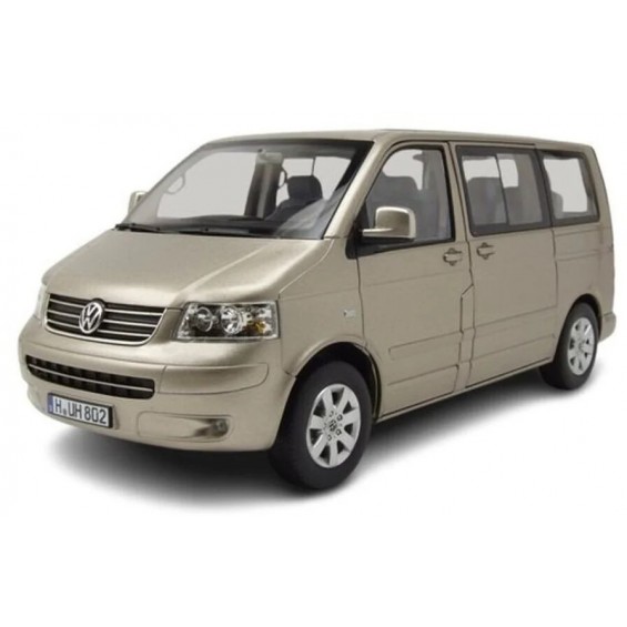 Volkswagen Multivan 2003 T5 – Wheat Beige Metallic | 1/18 | Norev Volkswagen Multivan 2003 T5 – Wheat Beige Metallic | 1/18 | Norev