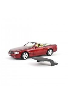 Mercedes-Benz SL 500 (R129) 1998–2001 – Red Metallic | 1/18 | Norev