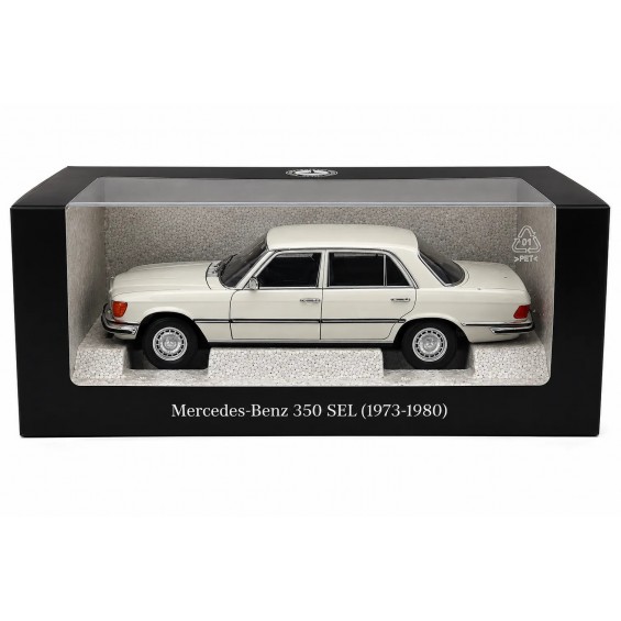 Mercedes-Benz 350 SEL (W116) – Beyaz | 1/18 | Norev