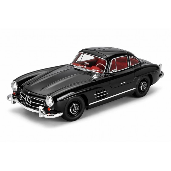 Mercedes-Benz 300 SL (W198) 1955 – Black | 1/18 | Norev Dealer Edition