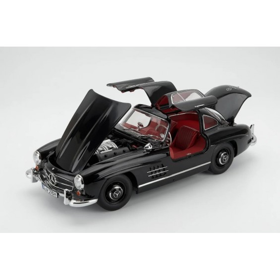 Mercedes-Benz 300 SL (W198) 1955 – Black | 1/18 | Norev Dealer Edition