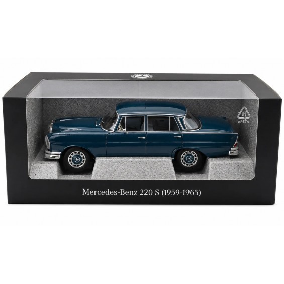 Mercedes-Benz 220S (W111) 1956 – Blue | 1/18 | Norev Dealer Edition