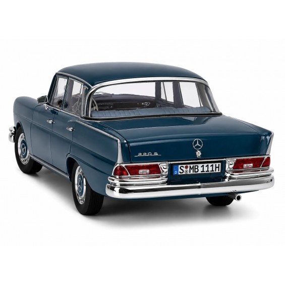 Mercedes-Benz 220S (W111) 1956 – Blue | 1/18 | Norev Dealer Edition