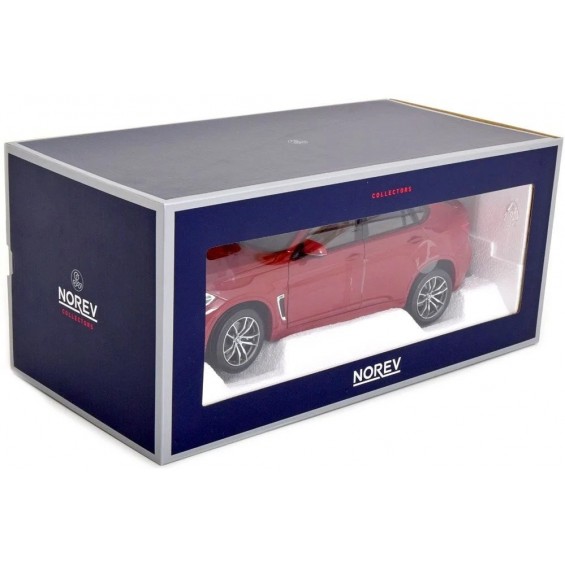 BMW X6 M 2015 – Red Metallic | 1/18 | Norev