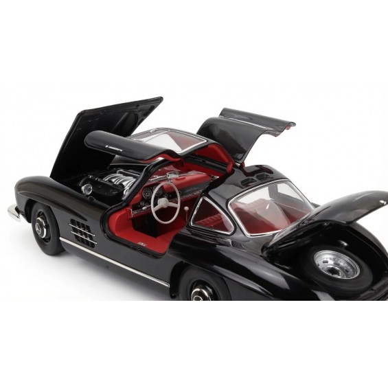 Mercedes-Benz 300 SL (W198) 1955 – Black | 1/18 | Norev Dealer Edition