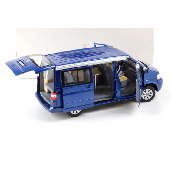 Volkswagen VW T5 California – Ravenna Blue Metallic | 1/18 | Norev