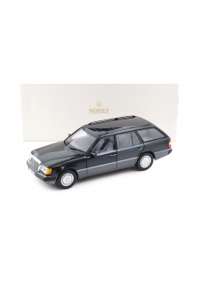 Mercedes-Benz 300D T-Modell 1990 – Blue-Black | 1/18 | Norev