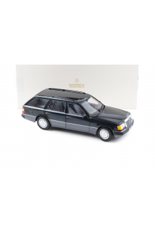 Mercedes-Benz 300D T-Modell 1990 – Blue-Black | 1/18 | Norev