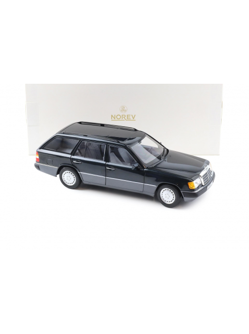 Mercedes-Benz 300D T-Modell 1990 – Blue-Black | 1/18 | Norev