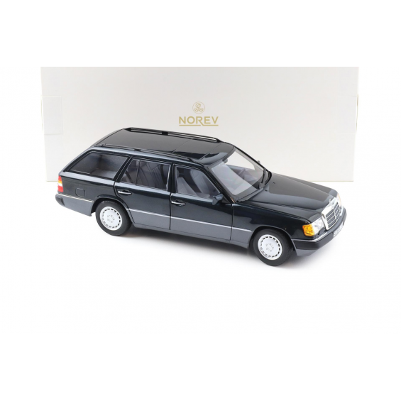 Mercedes-Benz 300D T-Modell 1990 – Blue-Black | 1/18 | Norev