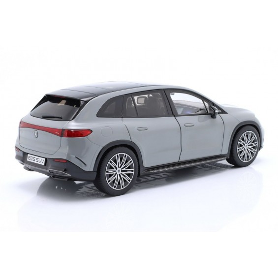 Mercedes-Benz EQS SUV (X296) Mercedes-EQ 2022 – Alpine Gray | 1/18 | NZG Mercedes-Benz EQS SUV (X296) Mercedes-EQ 2022 – Alpine Gray | 1/18 | NZG