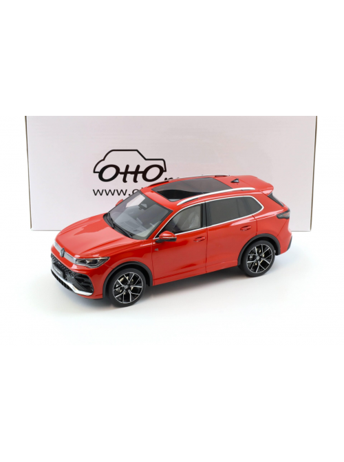 Volkswagen Tiguan eTSI R-Line 2024 – Persimmon Red Metallic | 1/18 | Otto Mobile