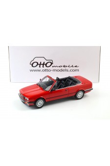 BMW 325i Convertible – Bright Red – 1986 | 1/18 | Otto Mobile 