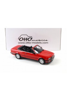 BMW 325i Convertible – Bright Red – 1986 | 1/18 | Otto Mobile 