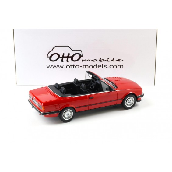 BMW 325i Convertible – Bright Red – 1986 | 1/18 | Otto Mobile BMW 325i Convertible – Bright Red – 1986 | 1/18 | Otto Mobile