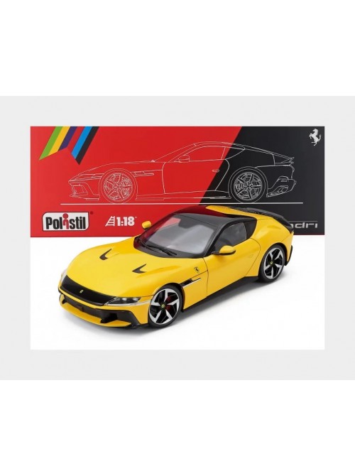 Ferrari 12Cilindri 2024 – Sarı | 1/18 | Polistil