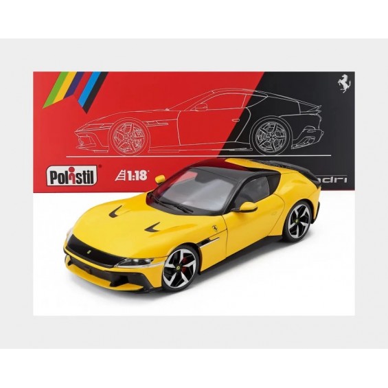 Ferrari 12Cilindri 2024 – Sarı | 1/18 | Polistil