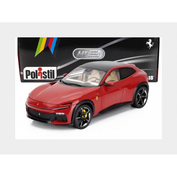 Ferrari Purosangue 2022 – Kırmızı | 1/18 | Polistil